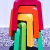 #42003BX_ _ Tenjam UFO Stool – 5 colors stacked