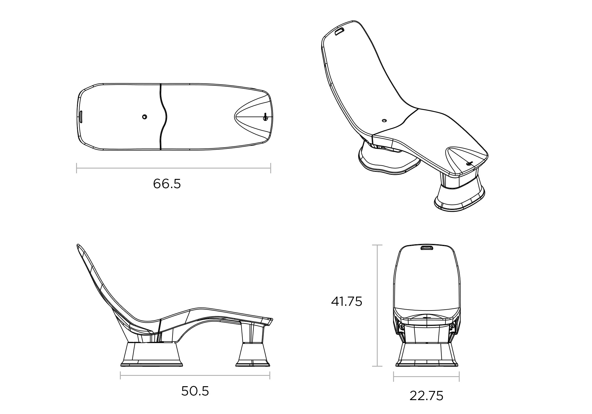 Laylo with 8in Risers – Ortho