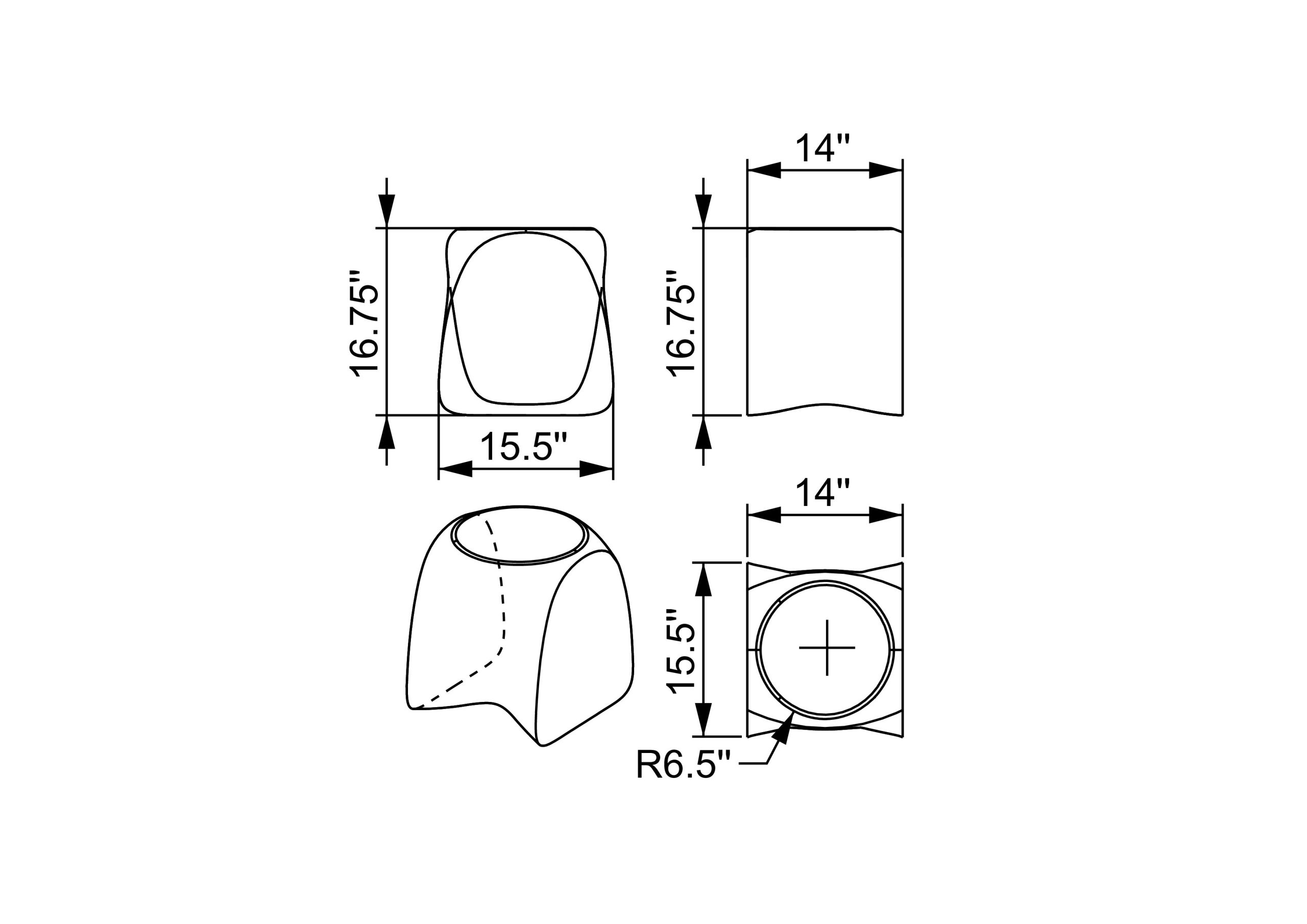 Baja-Stool-and-Side-Table-Orthographic
