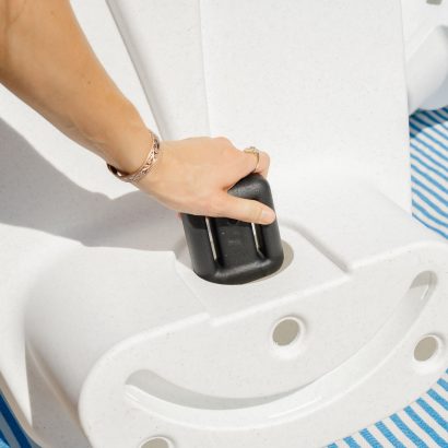 laylo adding weight to leg rest piece